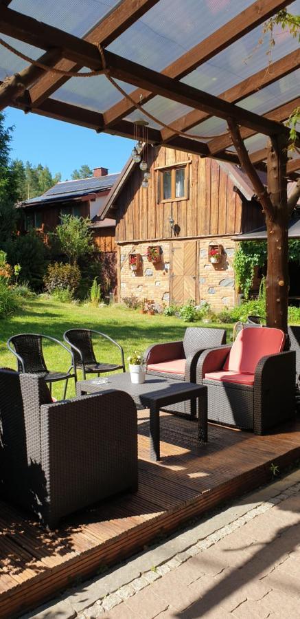 Hotel Siedlisko Pod Debem Wilimy Esterno foto