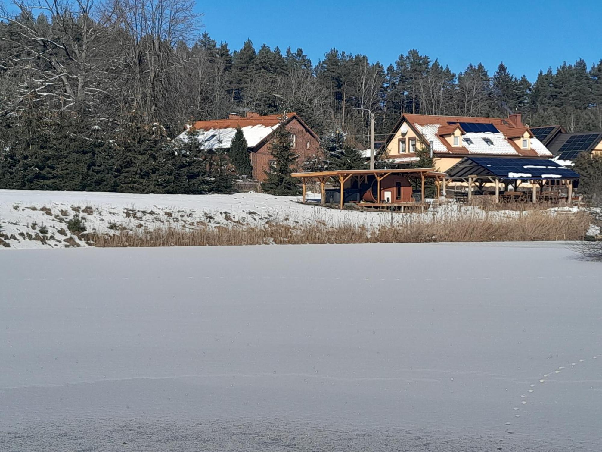 Hotel Siedlisko Pod Debem Wilimy Esterno foto